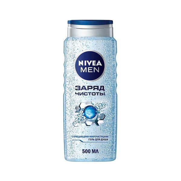 Гель для душа Nivea Men Заряд чистоты