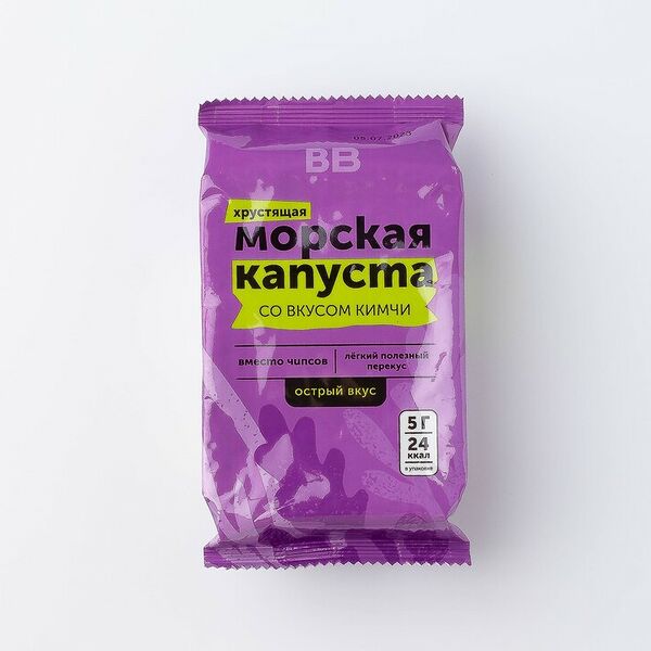 Морская капуста хрустящая со вкусом кимчи