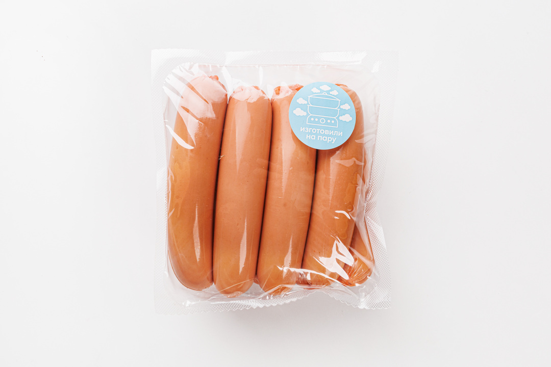 

Сосиски на пару без копчения, 400г