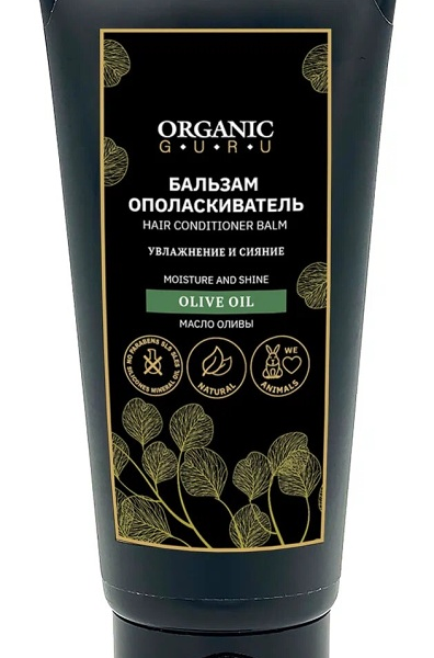 Бальзам-ополаскиватель для волос Organic Guru Olive oil 200 мл