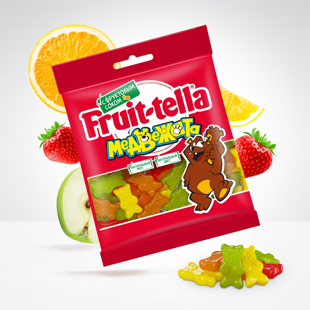 

Мармелад жевательный Fruittella Медвежата 70 г