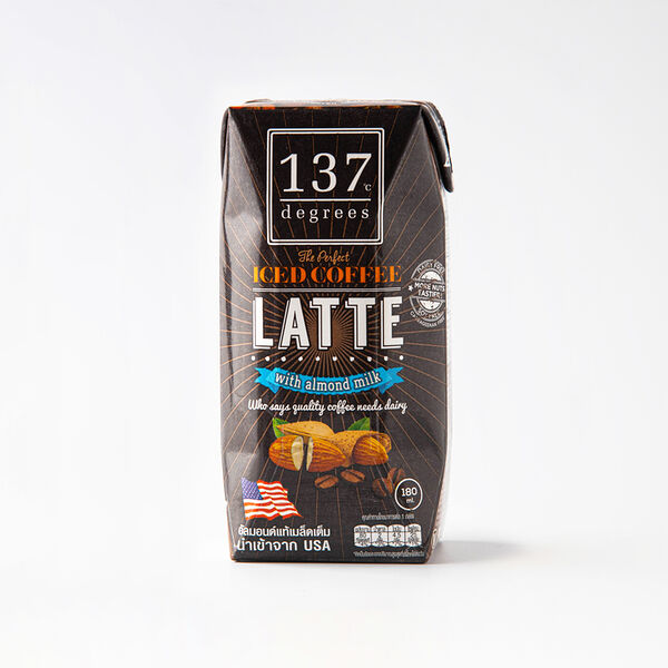Напиток Кофе Латте 137 degrees на миндальном молоке 180мл
