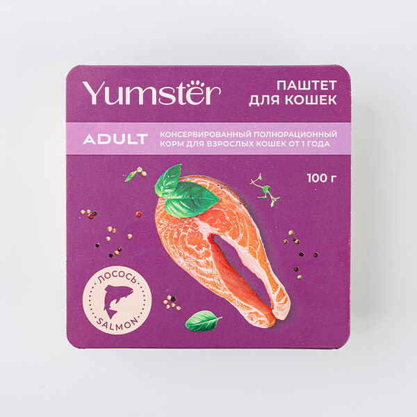 Корм влажный для взрослых кошек 
