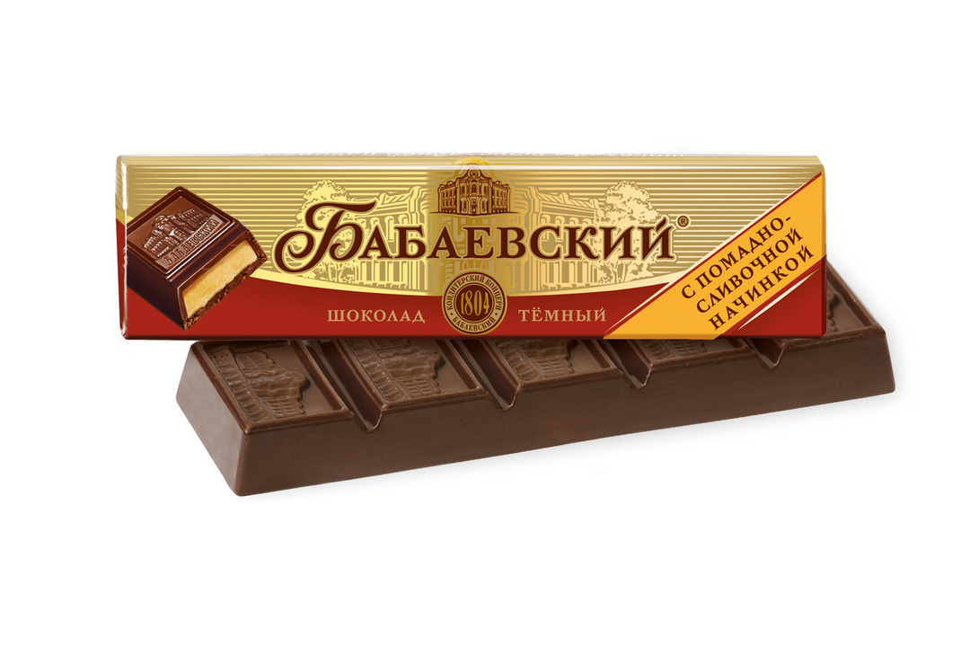 

Шоколад Бабаевский с помадно-сливочной начинкой 50 г