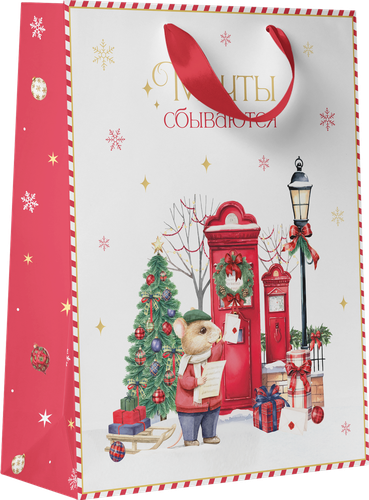 

Пакет Пакетико LV Рождественский 31.5 х 25.5 х 11 см 1 шт в ассортименте