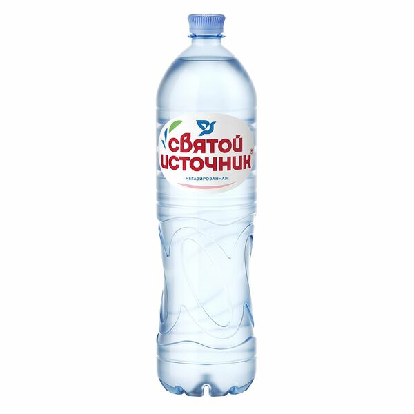 Вода питьевая негазированная Святой Источник, 1.5 л