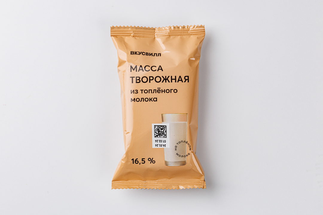 

Масса творожная из топленого молока 16,5%