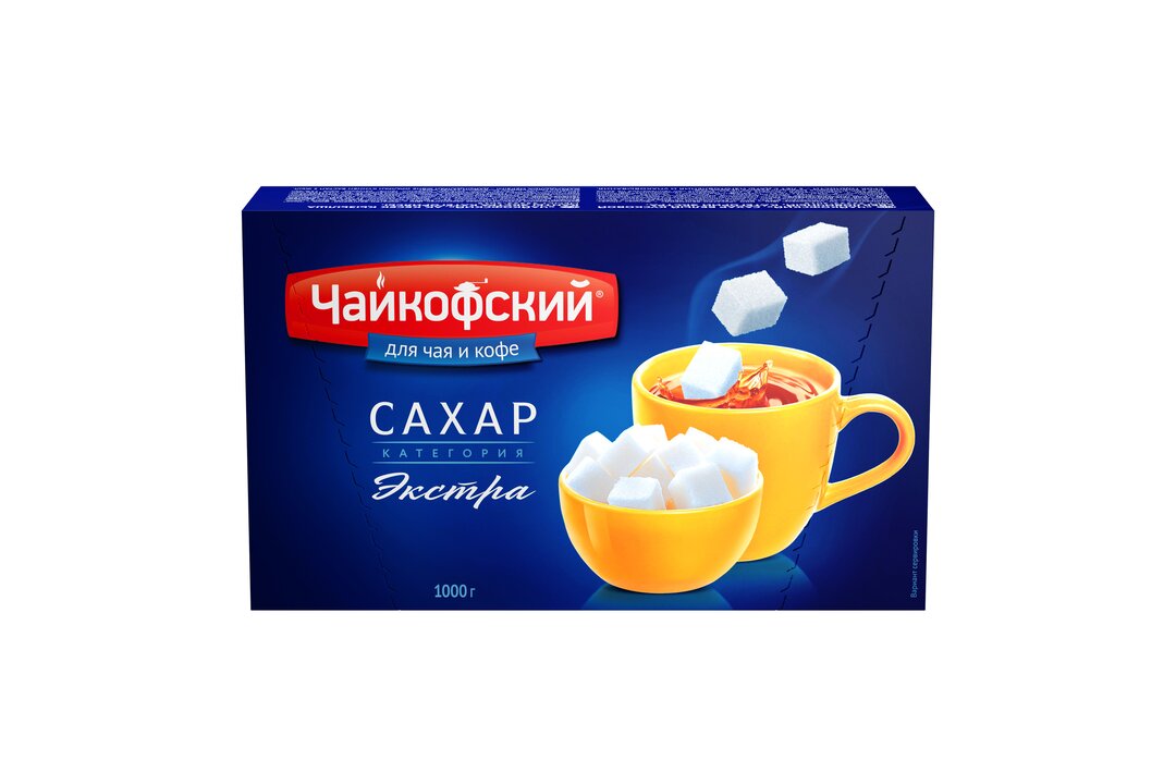 

Сахар Чайкофский Экстра кусковой 1 кг