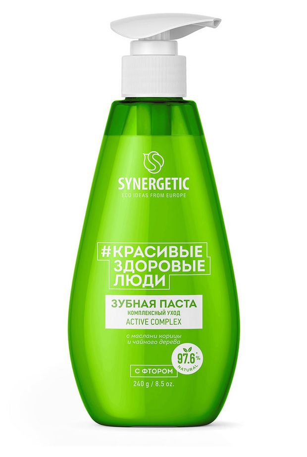 

Зубная паста Synergetic Комплексный Уход и Реминерализация 240 г