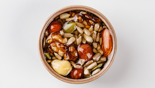 

Ассорти орехов с медом 230г