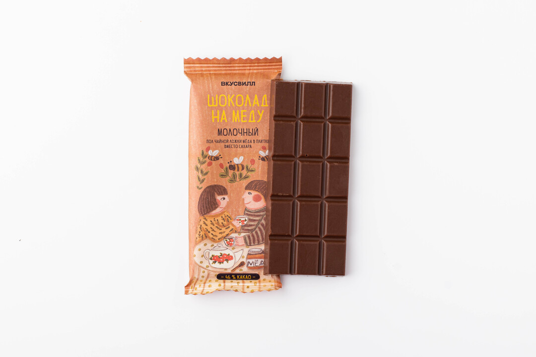 

Шоколад на меду Молочный 45 г