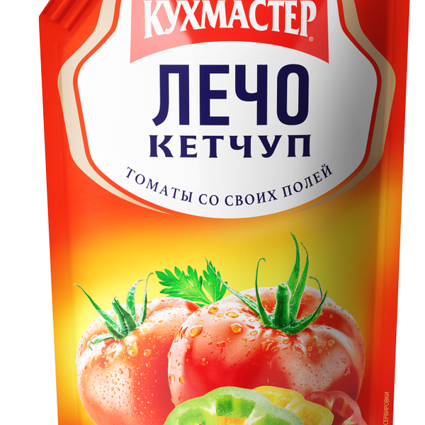 Кетчуп Кухмастер Лечо, 260 г