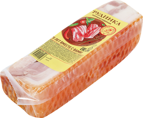 

Грудинка Иней Южная копчено-вареная 300 г