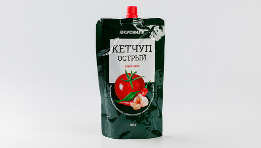 Кетчуп острый ВкусВилл, 280г