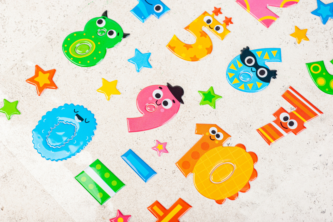 

Наклейки Вкусвилл Веселые цифры