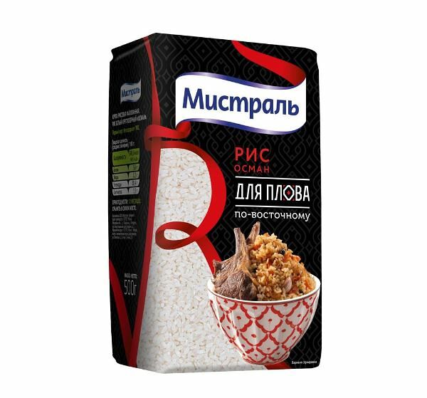 Рис Мистраль Осман для плова по-восточному 500г 