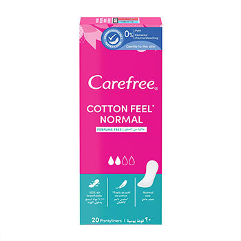 Прокладки ежедневные Carefree Cotton Feel Normal, 20 шт.