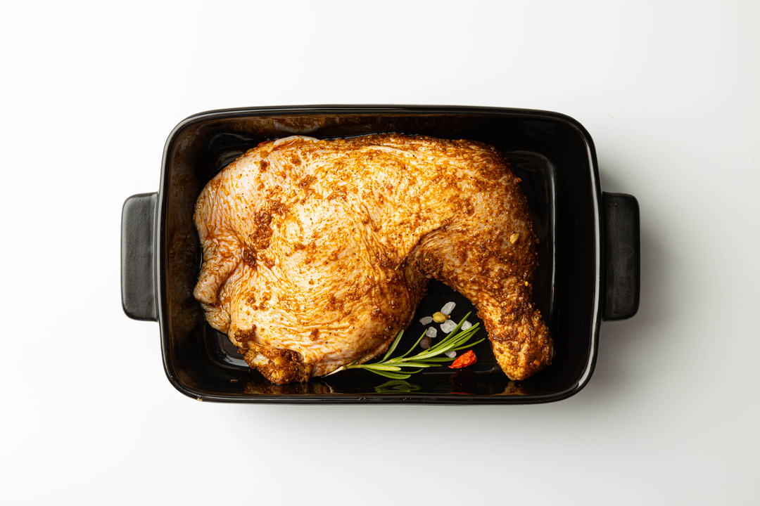 

Окорочок куриный в маринаде вес