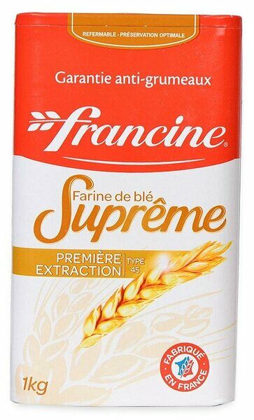 Мука пшеничная высший сорт Francine 1кг