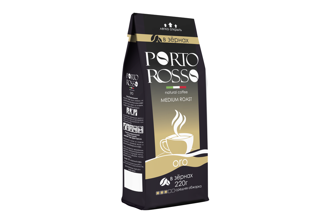 

Кофе в зернах Porto Rosso Oro