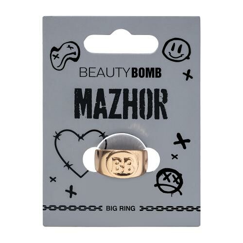 Кольцо Beauty Bomb Hooliguns Массивное Mazhor