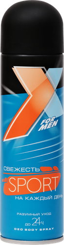 

Дезодорант-спрей мужской X STYLE Sport 145 мл
