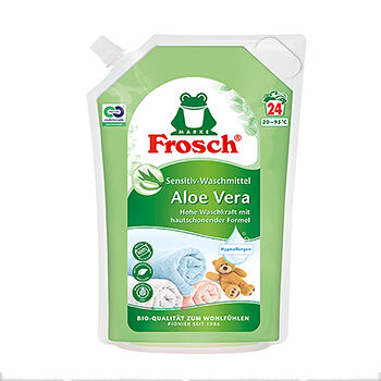 Средство жидкое для стирки Frosch Алое Вера 1.8л 