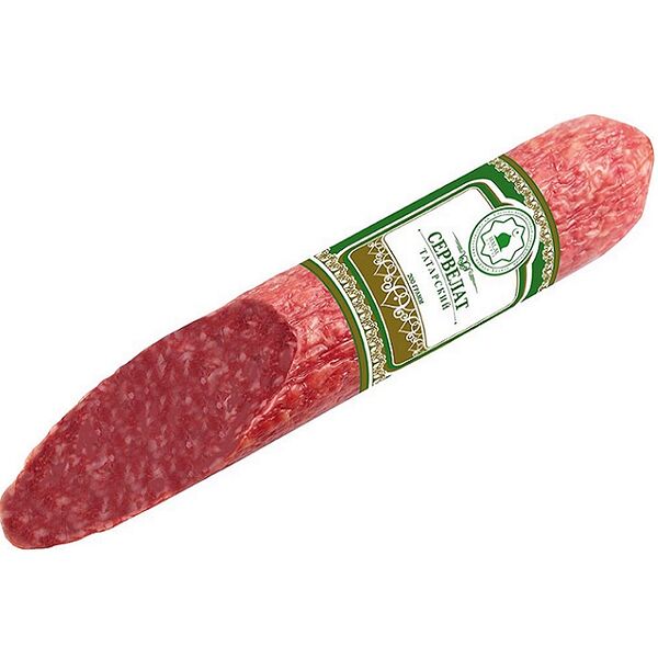 Сервелат  сырокопчёный Татарский Ногинский мясокомбинат
