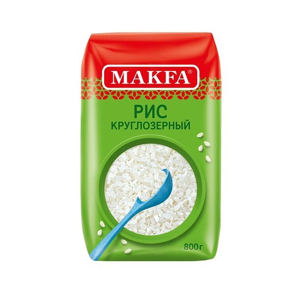 Рис Макфа круглозерновой шлифованный
