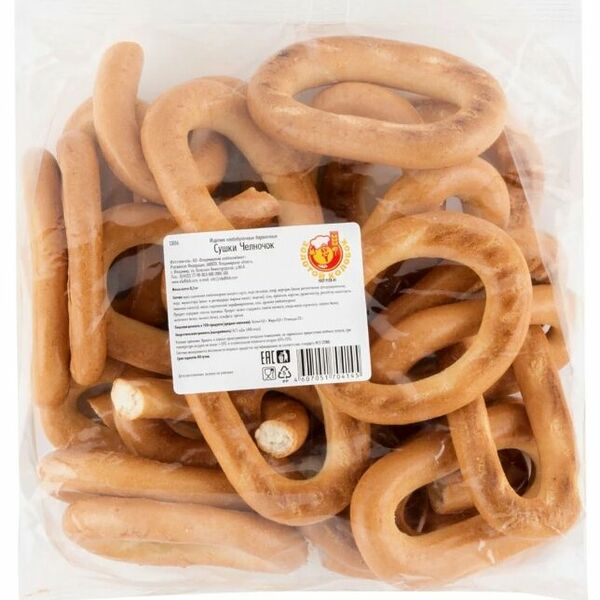 Сушки челночок Золотой колобок