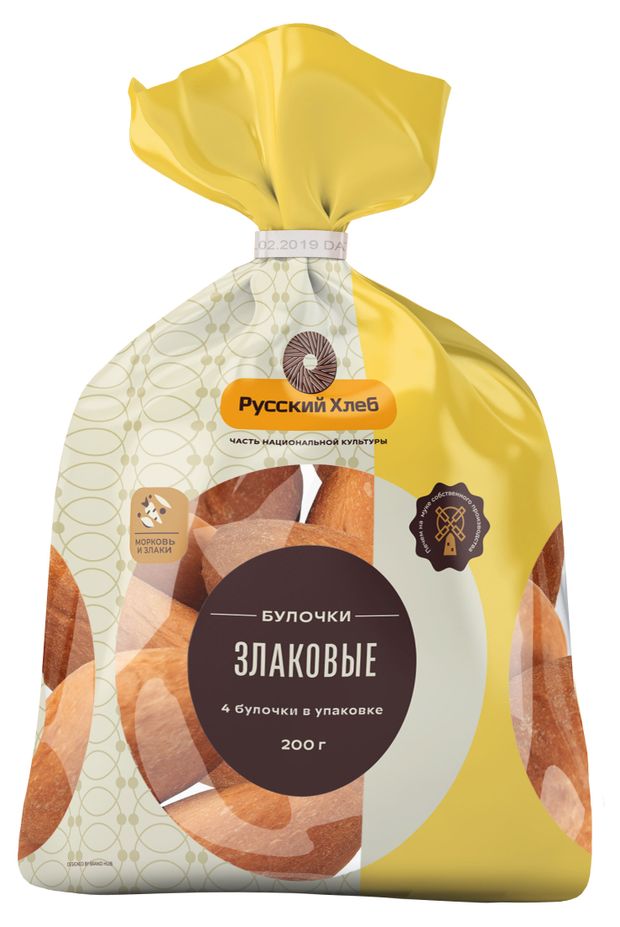 

Булочки Русский хлеб злаковые 50 г х 4 шт.