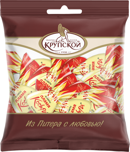 Конфеты КФ Крупской Пламя костра шоколадные 200г
