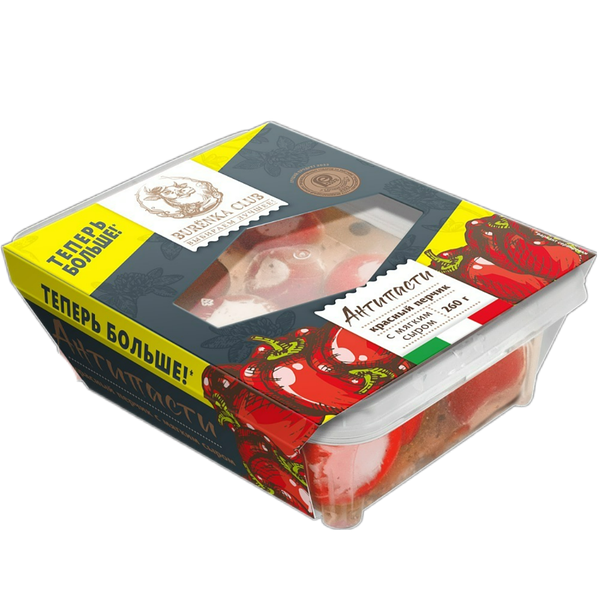 Антипасти с красным перцем Burenka Club 260 г 