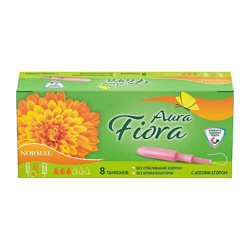 Тампоны Niceday Нормал с аппликатором 3 капли 8 шт.