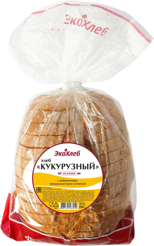 

Хлеб зерновой ЭкоХлеб кукурузный нарезка 250 г