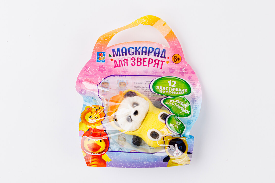 

Игрушка 1Toy Маскарад для зверят 6.5 см 1 шт. дизайн в ассортименте