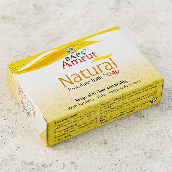 Мыло банное Baps Amrut Натур Премиум (Natural Premium Bath Soap)