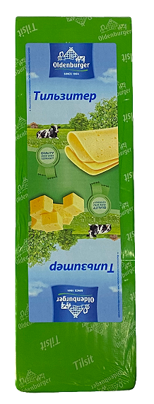 Сыр полутвердый Oldenburger Тильзитер 45% весовой