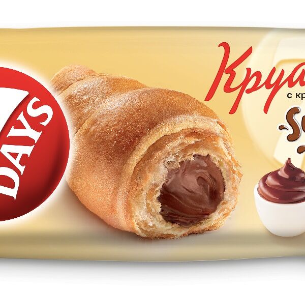 Круассан 7DAYS Super max с кремом какао, 110 г