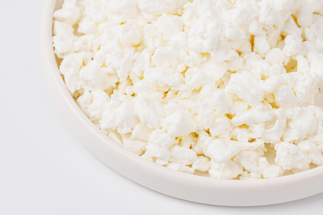 

Творог обезжиренный со сметаной