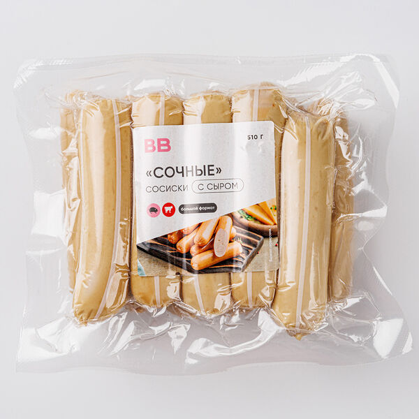 Сосиски Сочные с сыром