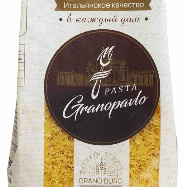 Макаронные изделия Granopavlo вермишель