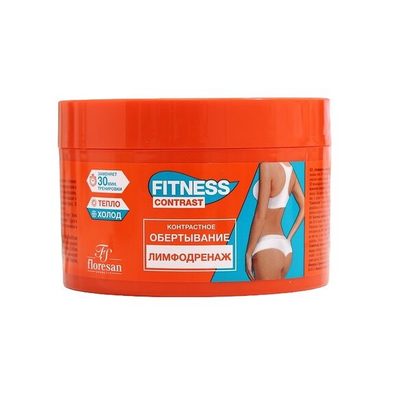Крем-маска Floresan Лимфодренаж Fitness Contrast, 500 мл