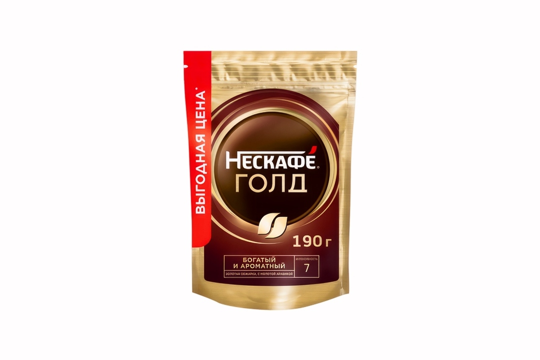 

Кофе растворимый Nescafe Gold 190 г