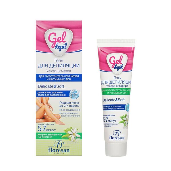 Гель для депиляции Floresan Gel Depil Delicate & Soft 100 мл