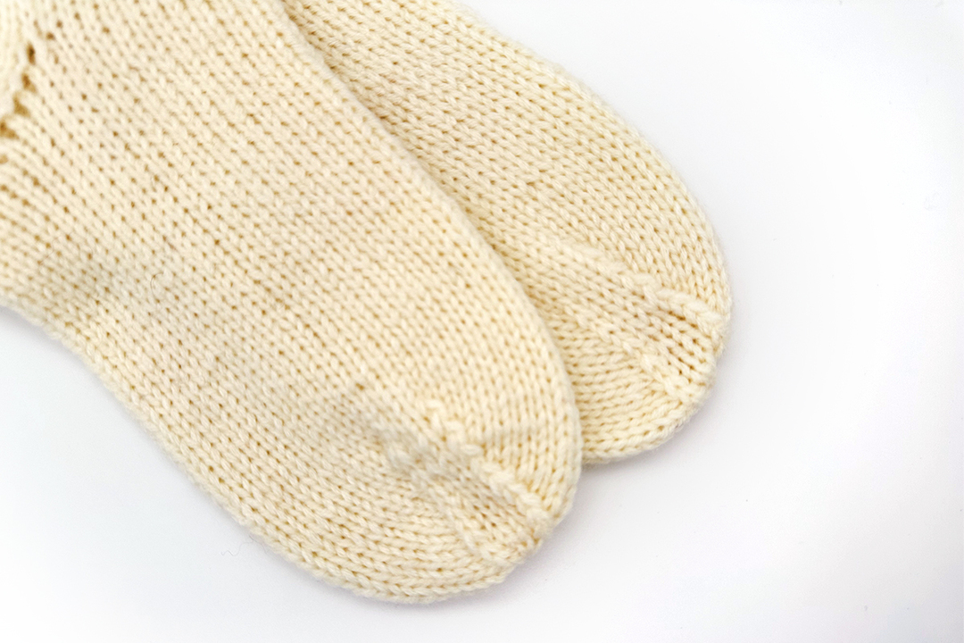 

Вязаные носочки от бабушки длина 24-25 см