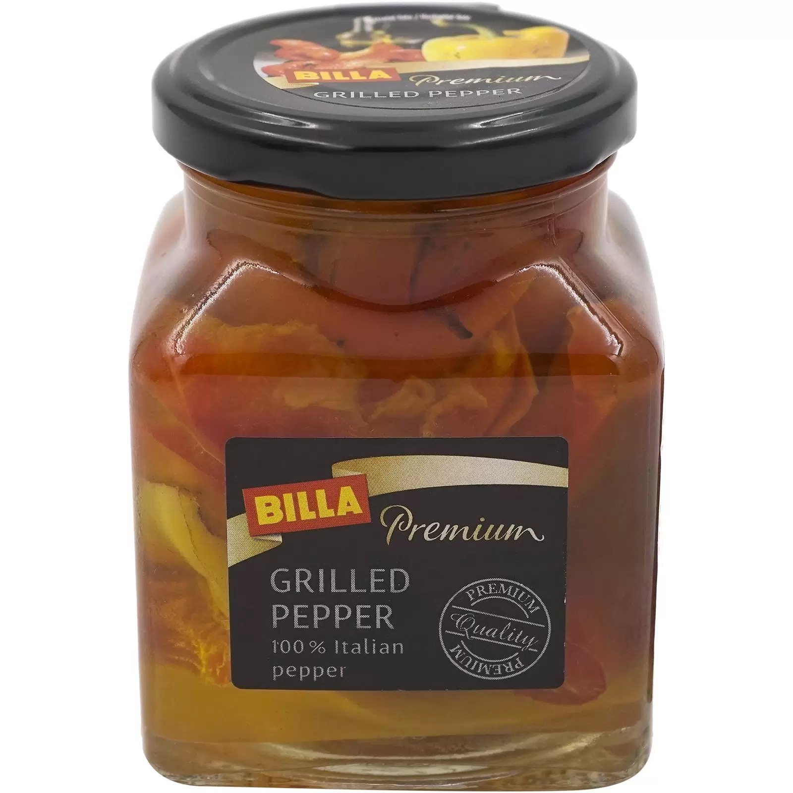 

Перец Billa Premium маринованный гриль, 280г