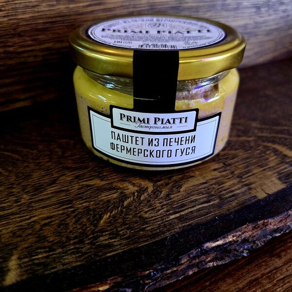 Паштет из печени фермерского гуся