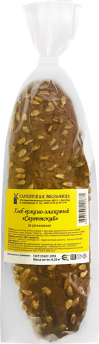 

Хлеб ржано-злаковый Сарептская мельница Сарептский 200 г