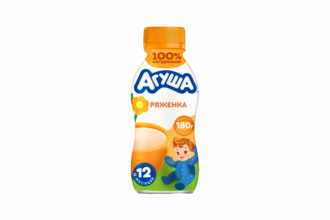 

Ряженка детская Агуша 3.2% с 12 месяцев 180 г